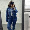 Jacket en Jeans Courte