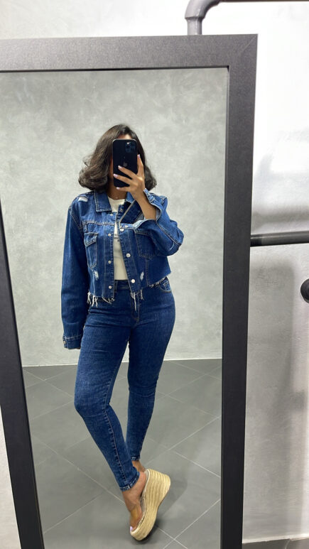 Jacket en Jeans Courte