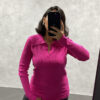 Pull en Maille Rose