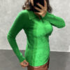 Pull en Maille Vert