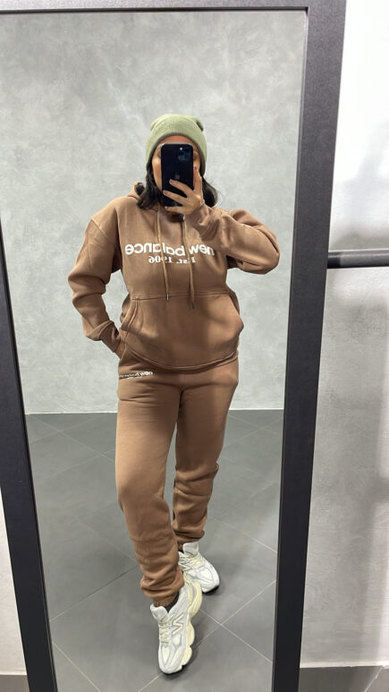 Ensemble Sweat à capuche Beige