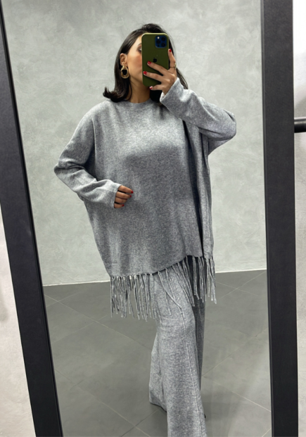 Ensemble Oversize Gris